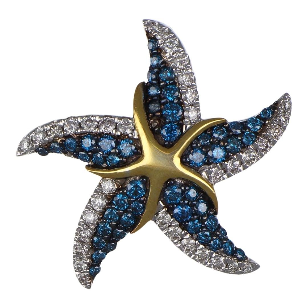 Buy Blue Diamond Pendant (Blue Diamond 0.29 cts. White Diamond 0.21 cts.) at Kay's Fine Jewelry