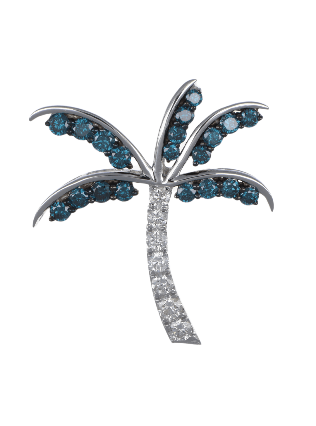 Buy Blue Diamond Pendant (Blue Diamond 0.57 cts. White Diamond 0.2 cts.) at Kay's Fine Jewelry