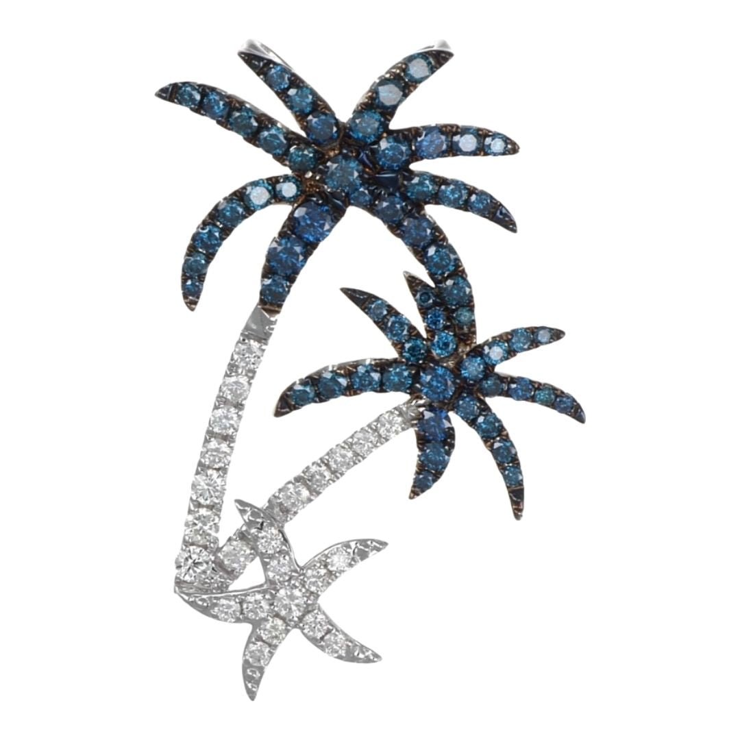 Buy Blue Diamond Pendant (Blue Diamond 0.82 cts. White Diamond 0.34 cts.) at Kay's Fine Jewelry