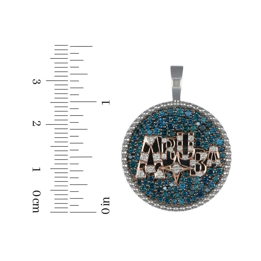 Buy Blue Diamond Pendant (Blue Diamond 1.48 cts. White Diamond 0.18 cts.) at Kay's Fine Jewelry