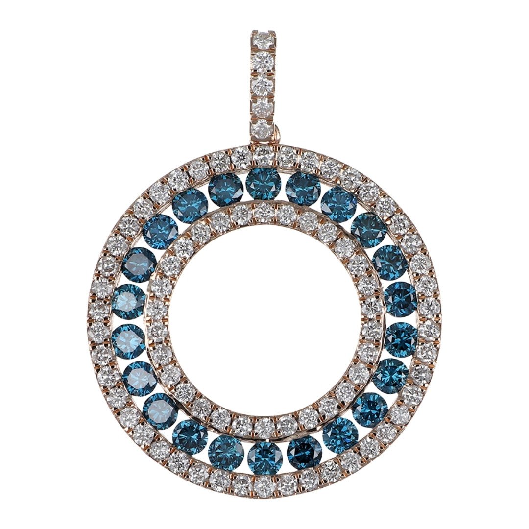 Buy Blue Diamond Pendant (Blue Diamond 1.8 cts. White Diamond 1.26 cts.) at Kay's Fine Jewelry