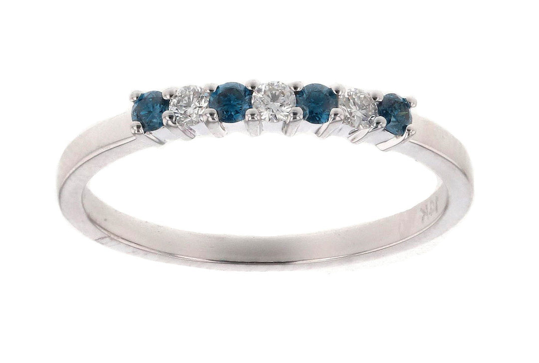 Buy Blue Diamond Ring (Blue Diamond 0.14 cts. White Diamond 0.1 cts.) at Kay's Fine Jewelry