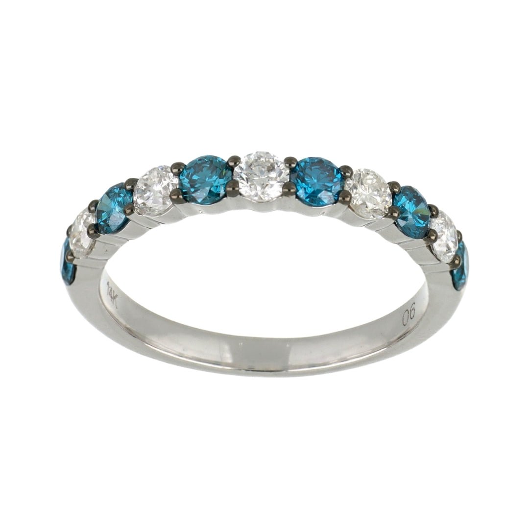 Buy Blue Diamond Ring (Blue Diamond 0.47 cts. White Diamond 0.54 cts.) at Kay's Fine Jewelry