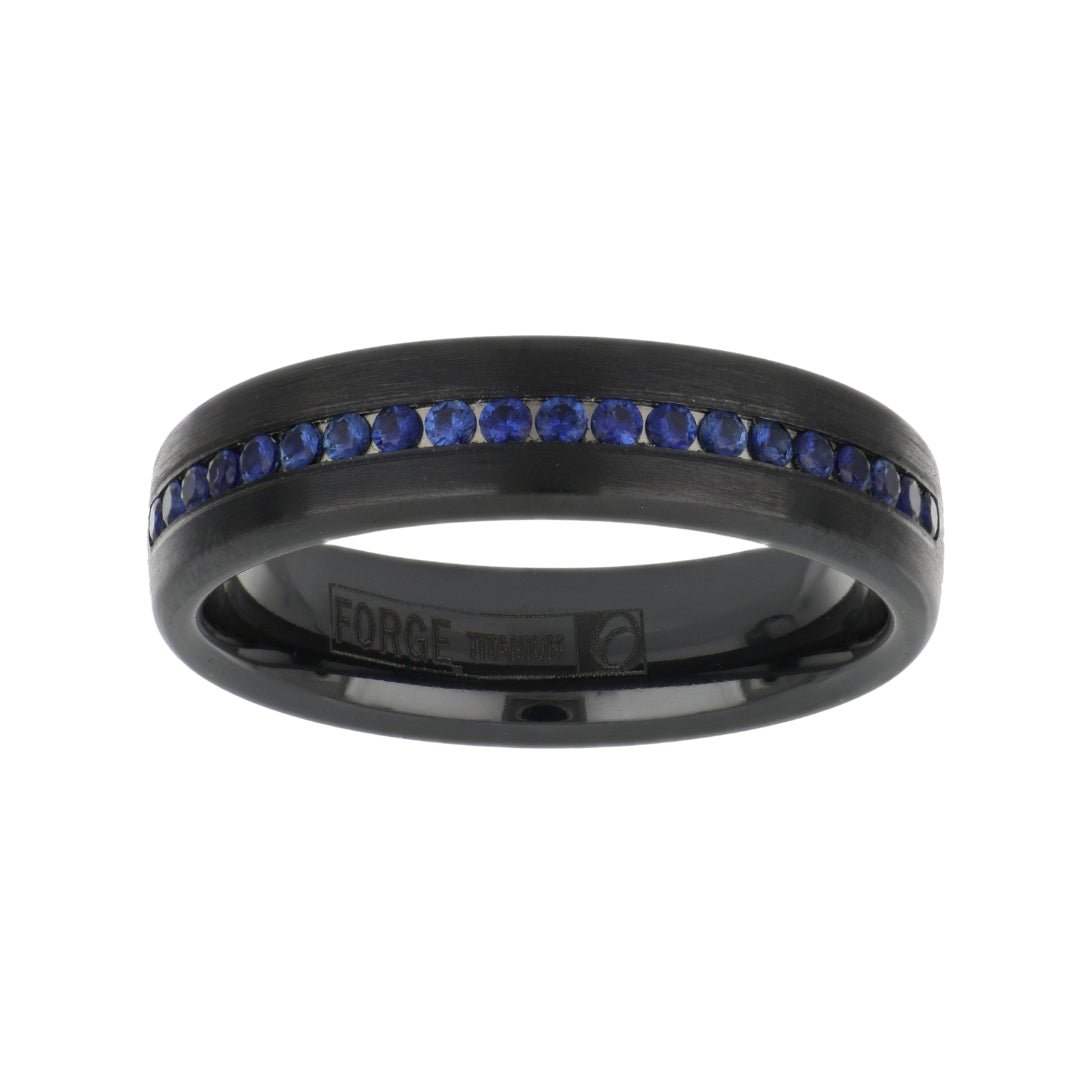 Buy Blue Sapphire Men's Ring (Blue Sapphire 0.4 cts.) at Kay's Fine Jewelry
