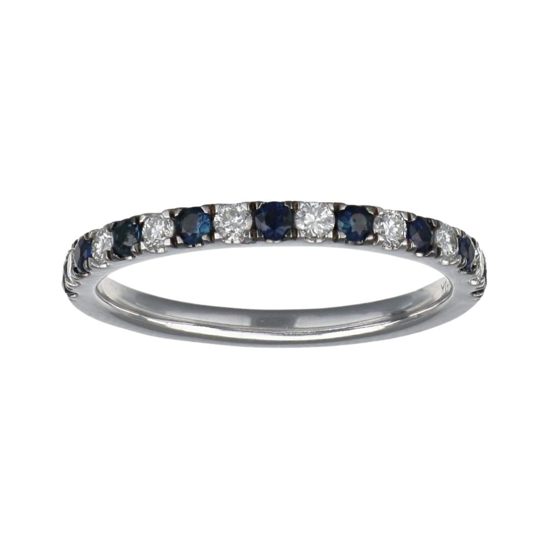 Buy Blue Sapphire Ring (Blue Sapphire 0.34 cts. White Diamond 0.23 cts.) at Kay's Fine Jewelry
