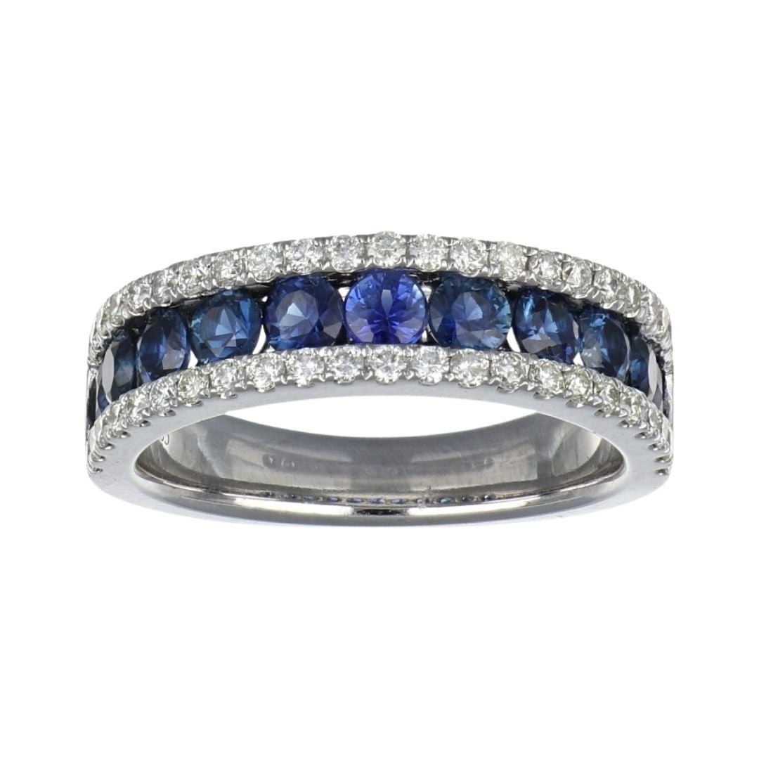 Buy Blue Sapphire Ring (Blue Sapphire 1.56 cts. White Diamond 0.51 cts.) at Kay's Fine Jewelry