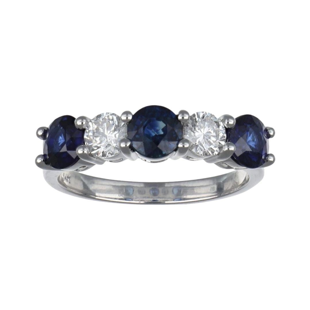 Buy Blue Sapphire Ring (Blue Sapphire 1.81 cts. White Diamond 0.58 cts.) at Kay's Fine Jewelry