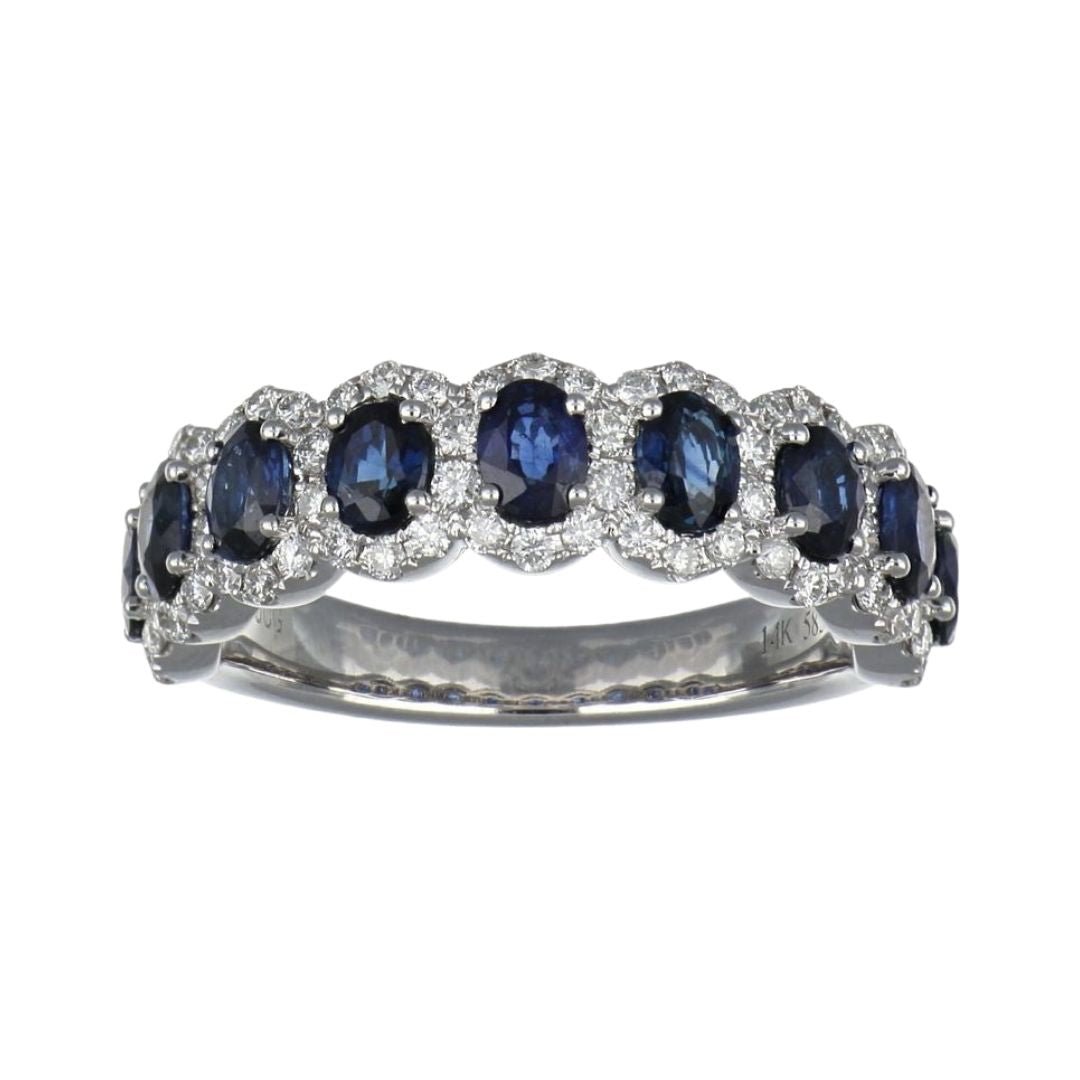 Buy Blue Sapphire Ring (Blue Sapphire 1.83 cts. White Diamond 0.61 cts.) at Kay's Fine Jewelry