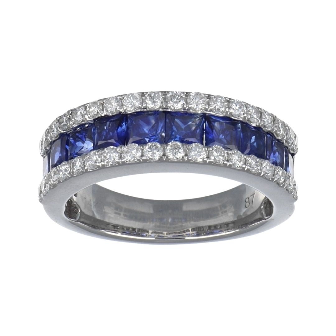 Buy Blue Sapphire Ring (Blue Sapphire 1.87 cts. White Diamond 0.61 cts.) at Kay's Fine Jewelry
