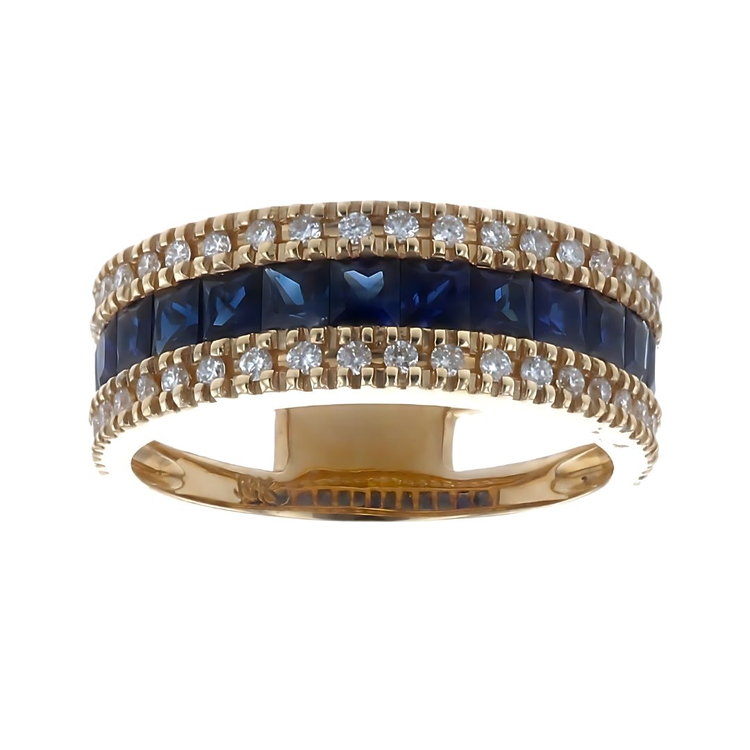 Buy Blue Sapphire Ring (Blue Sapphire 2.12 cts. White Diamond 0.34 cts.) at Kay's Fine Jewelry
