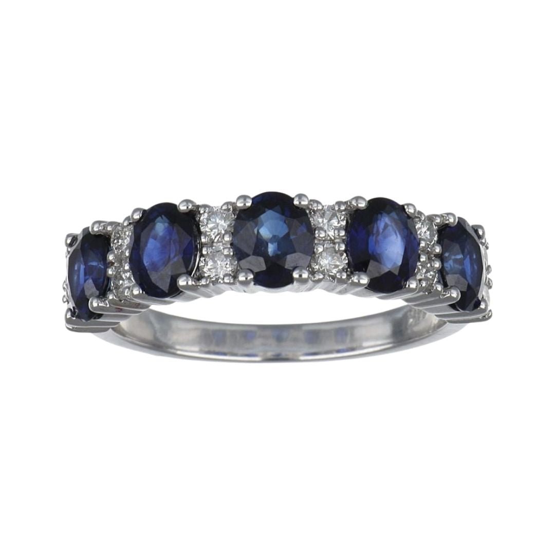 Buy Blue Sapphire Ring (Blue Sapphire 2.27 cts. White Diamond 0.34 cts.) at Kay's Fine Jewelry