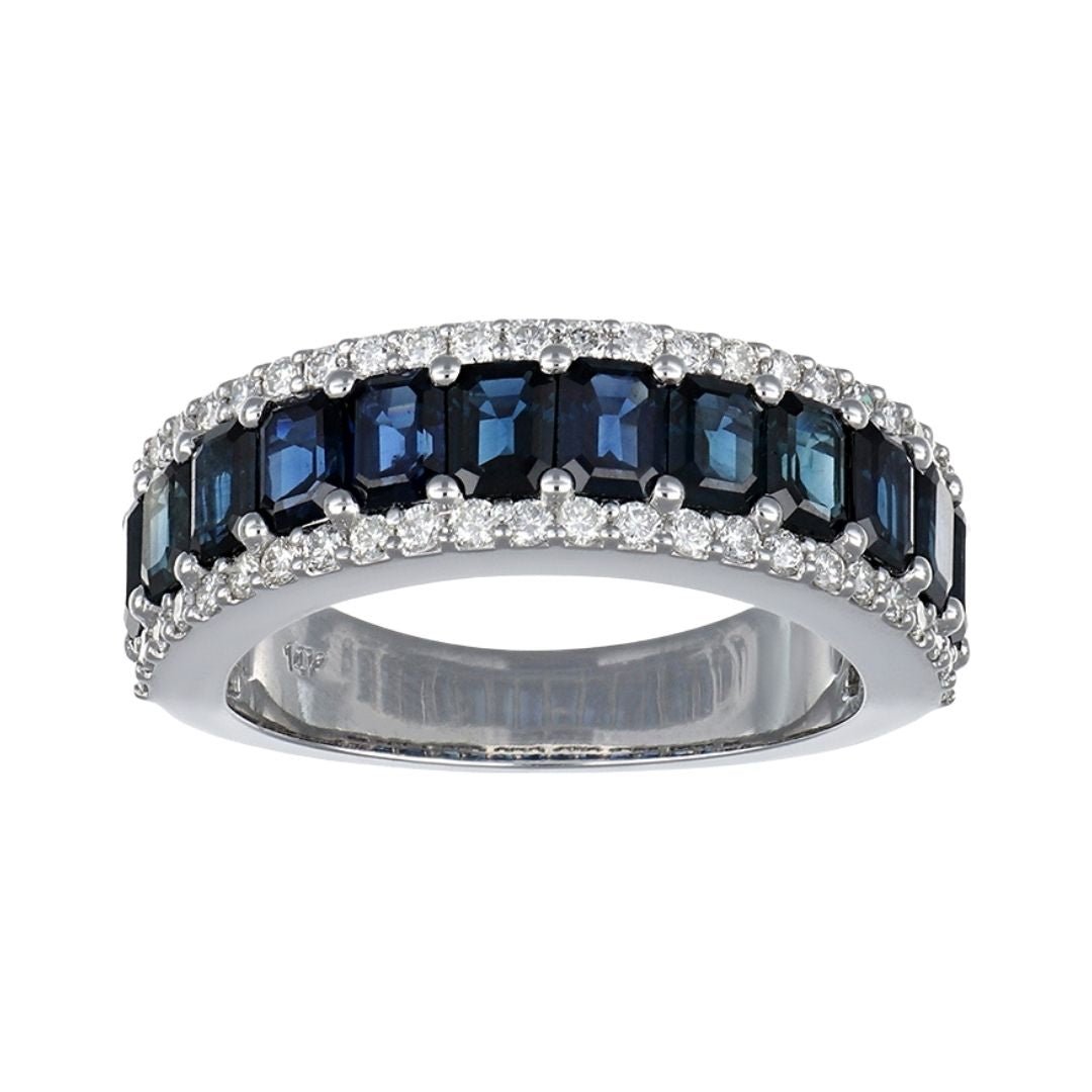 Buy Blue Sapphire Ring (Blue Sapphire 3.01 cts. White Diamond 0.5 cts.) at Kay's Fine Jewelry