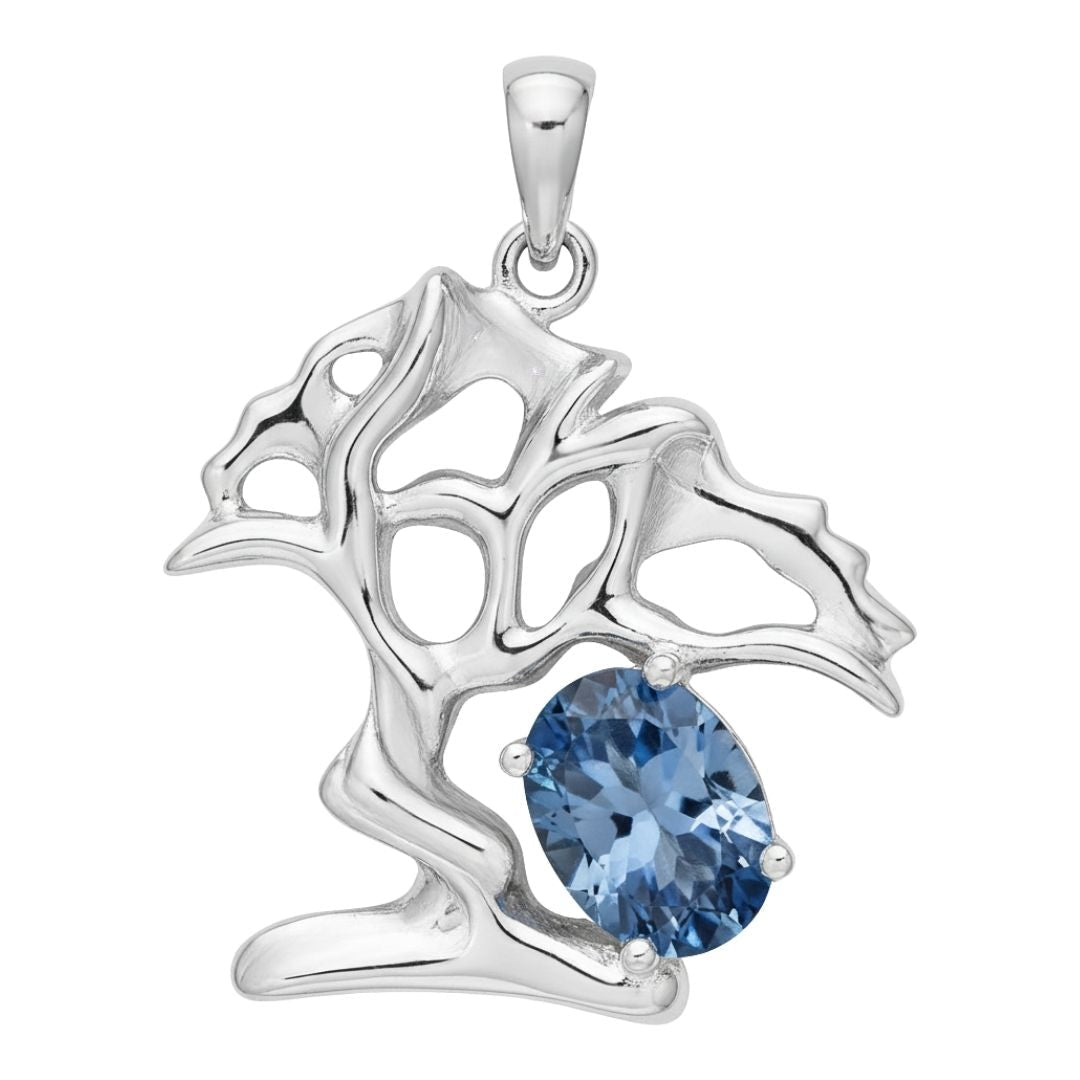 Buy Blue Topaz Pendant (Blue Topaz 1.4 cts.) at Kay's Fine Jewelry
