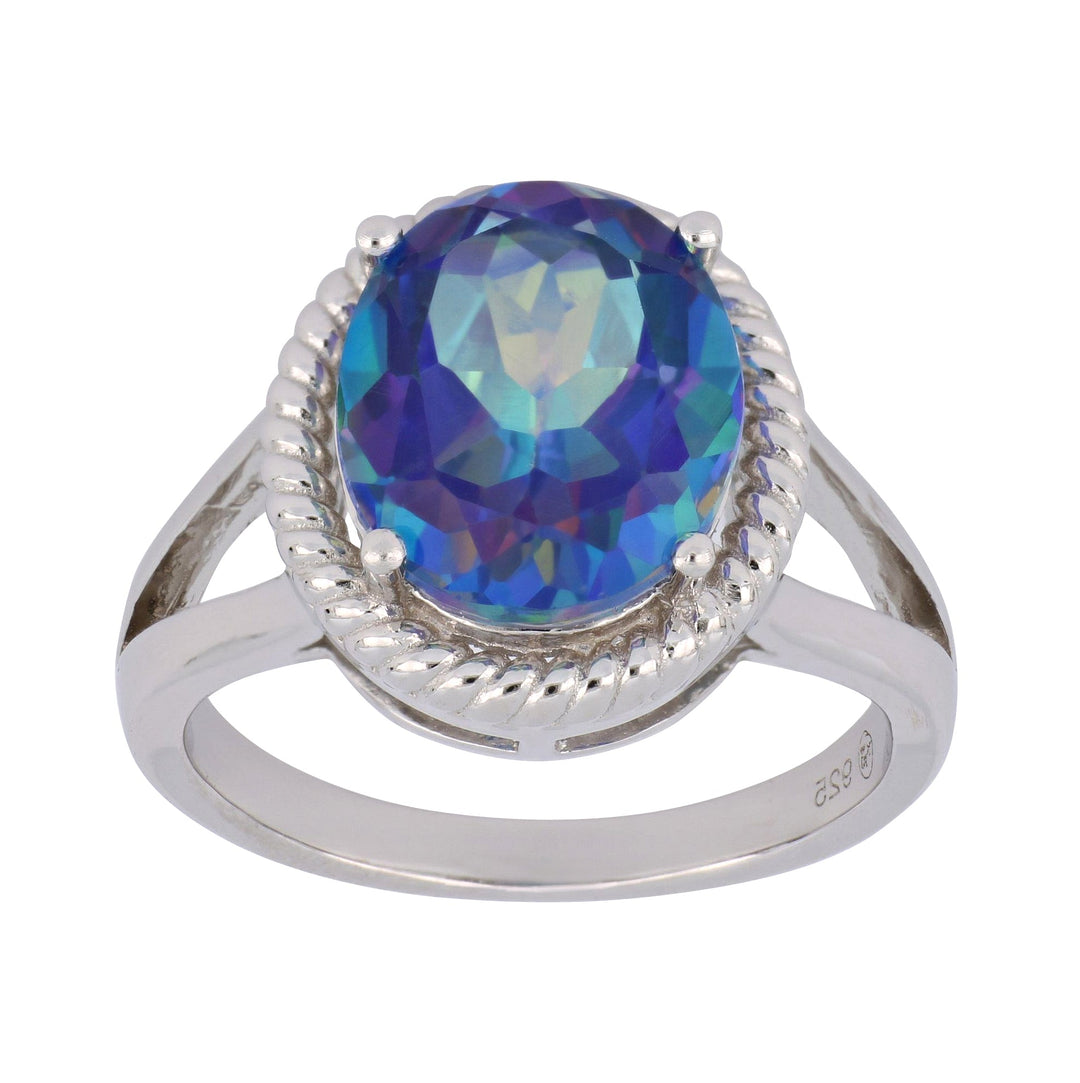Blue Topaz Ring (Blue Topaz 5.5 cts.) Not Net