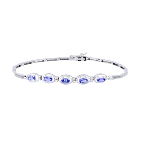 Ladies' sapphire bracelet