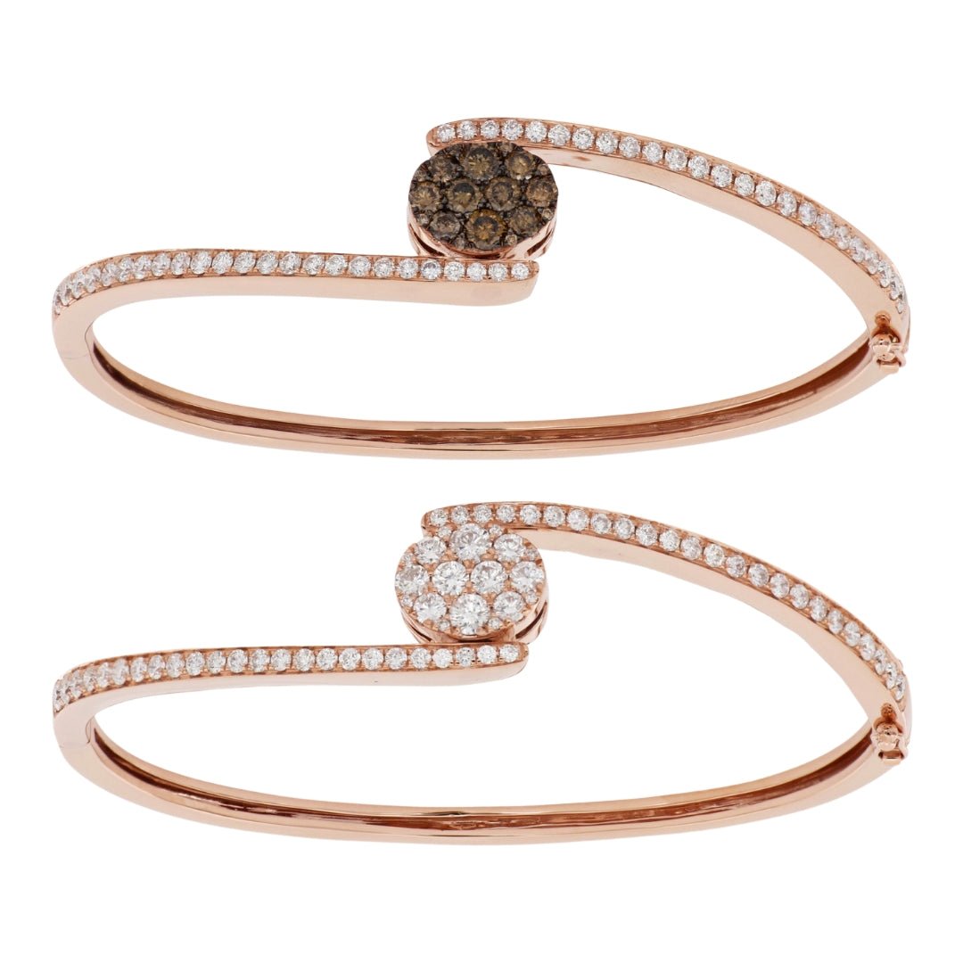 Buy Brown Diamond Bangle (Brown Diamond 0.82 cts. White Diamond 0.95 cts.) at Kay's Fine Jewelry