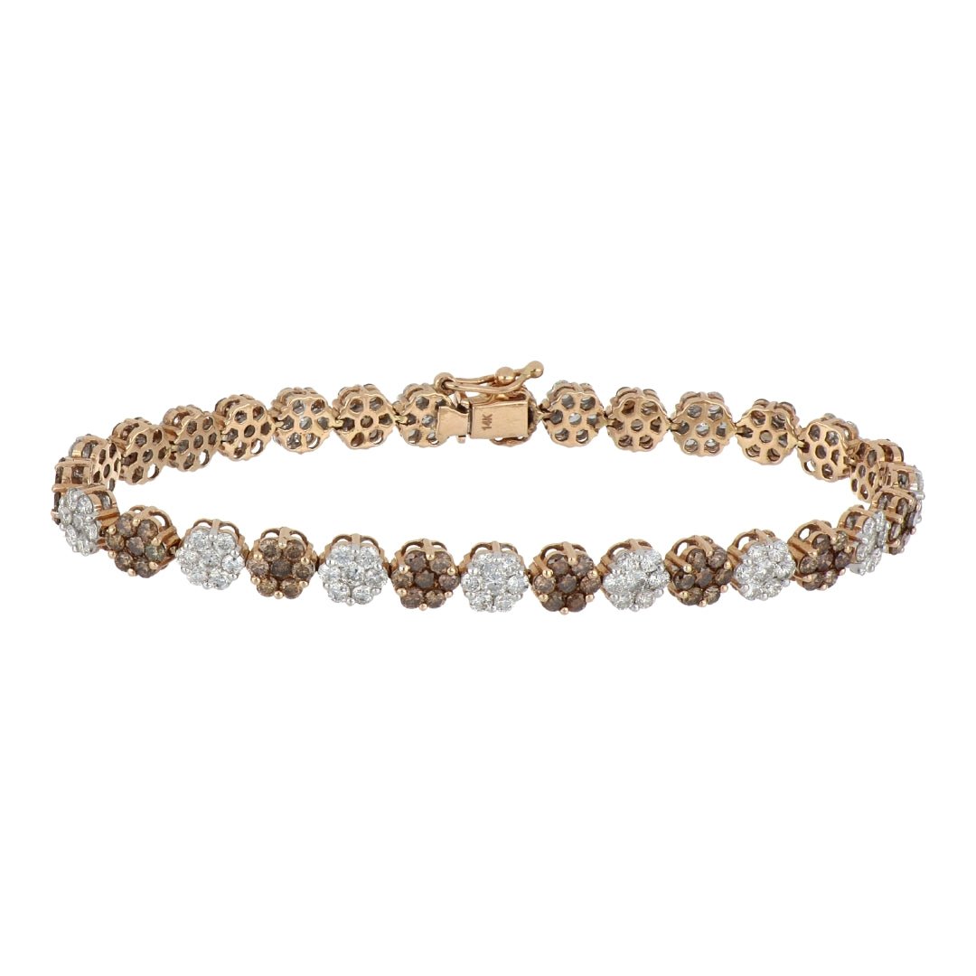 Buy Brown Diamond Bracelet (Brown Diamond 3.38 cts. White Diamond 3.6 cts.) at Kay's Fine Jewelry