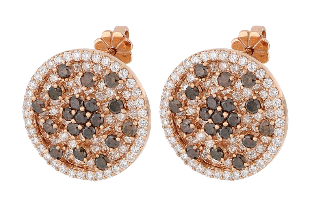 Buy Brown Diamond Earrings (Brown Diamond 1.5cts White Diamond 1.91cts) at Kay's Fine Jewelry