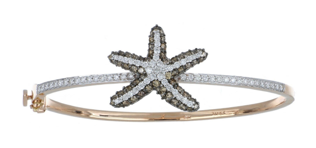Buy Brown Diamond Ladies Bangle (Brown Diamond 1.14 cts. White Diamond 0.91 cts.) at Kay's Fine Jewelry