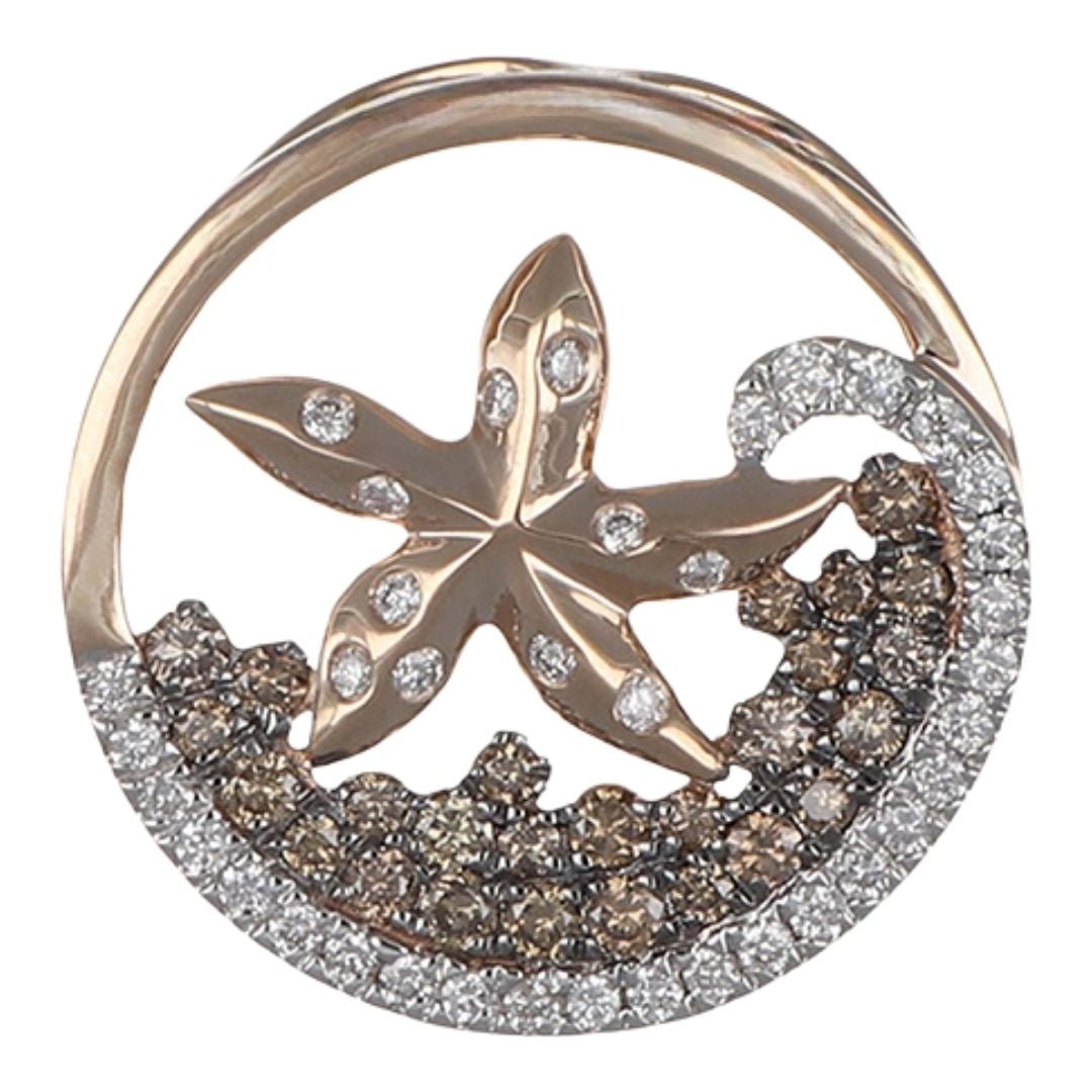 Buy Brown Diamond Pendant (Brown Diamond 0.33 cts. White Diamond 0.24 cts. ) at Kay's Fine Jewelry