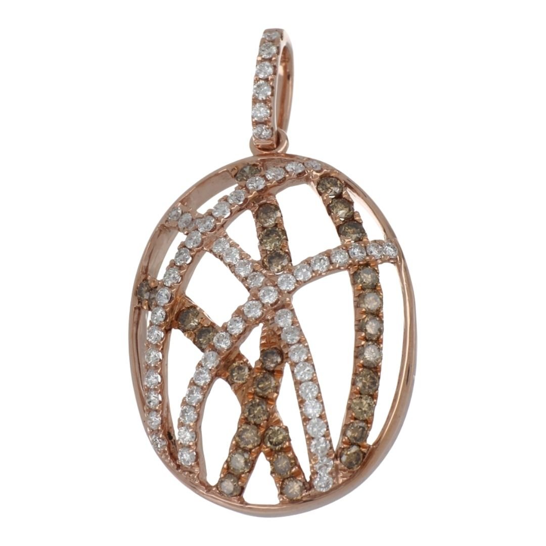 Buy Brown Diamond Pendant (Brown Diamond 0.48 cts. White Diamond 0.39 cts.) at Kay's Fine Jewelry