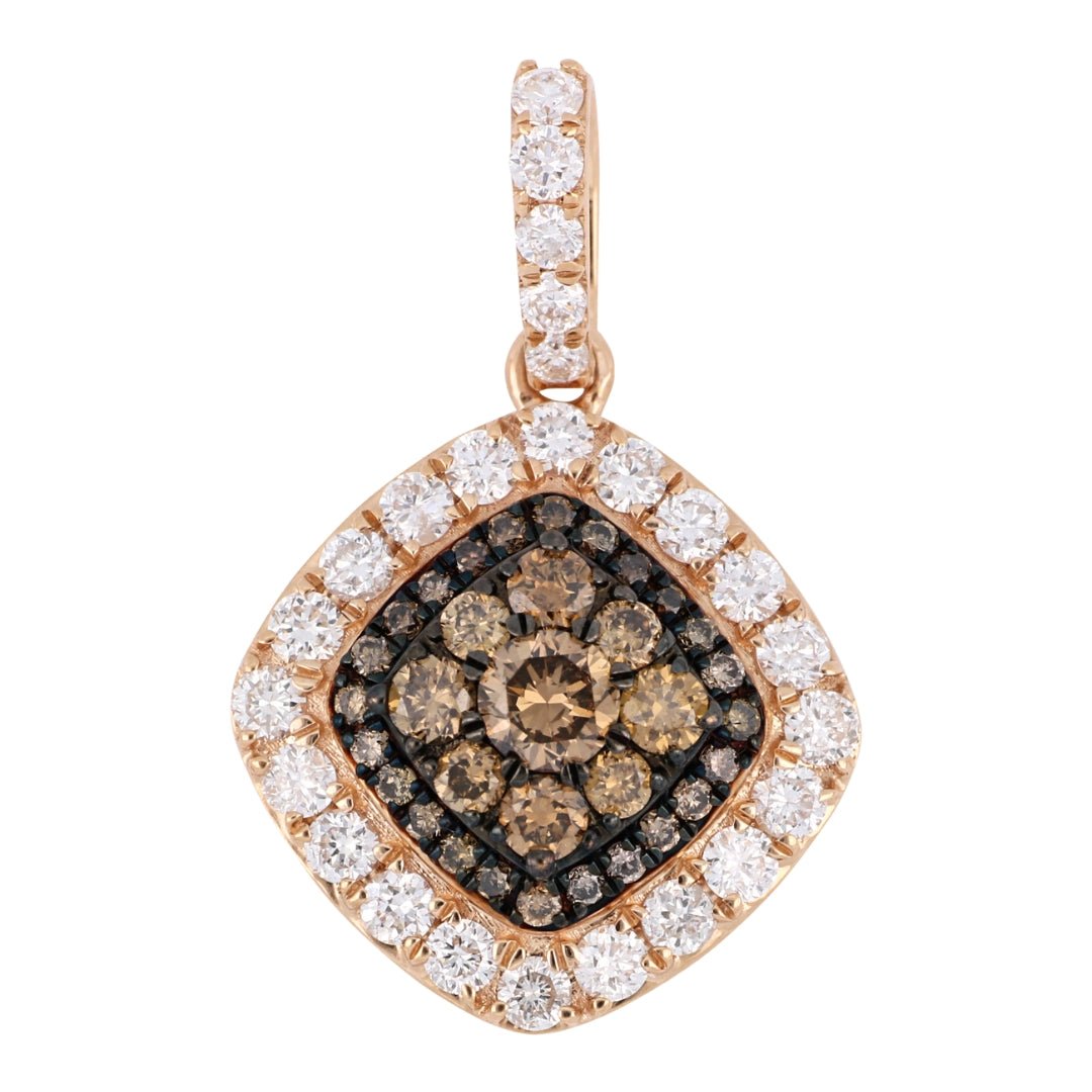 Buy Brown Diamond Pendant (Brown Diamond 0.49 cts. White Diamond 0.53 cts.) at Kay's Fine Jewelry