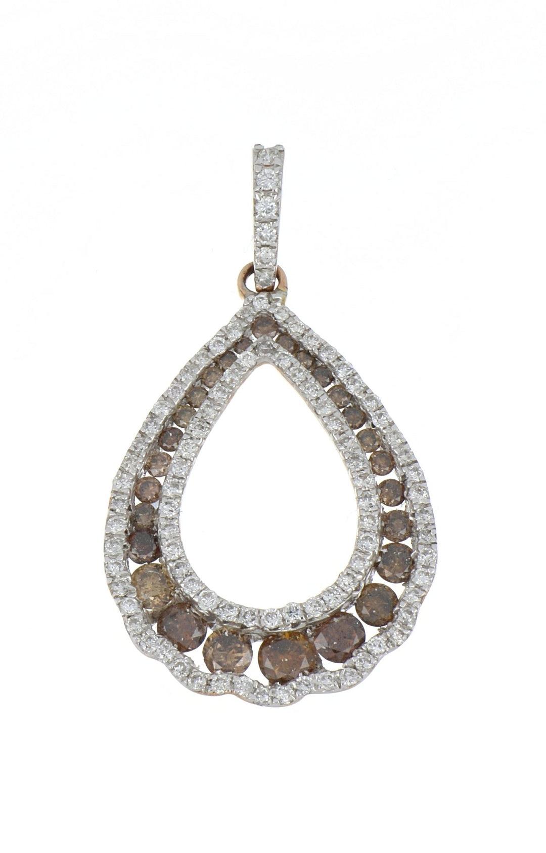 Buy Brown Diamond Pendant (Brown Diamond 0.75 cts. White Diamond 0.46 cts.) at Kay's Fine Jewelry