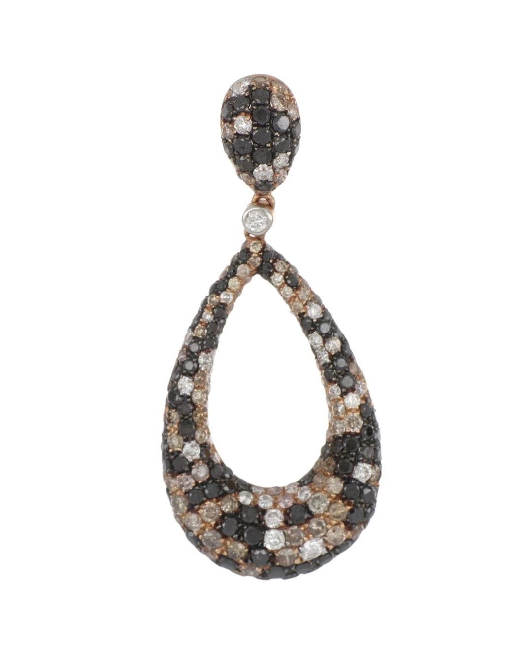 Brown Diamond Pendant (Brown Diamond 1.52 cts. Black Diamond 1.65 cts. White Diamond 0.46 cts.) Not Net