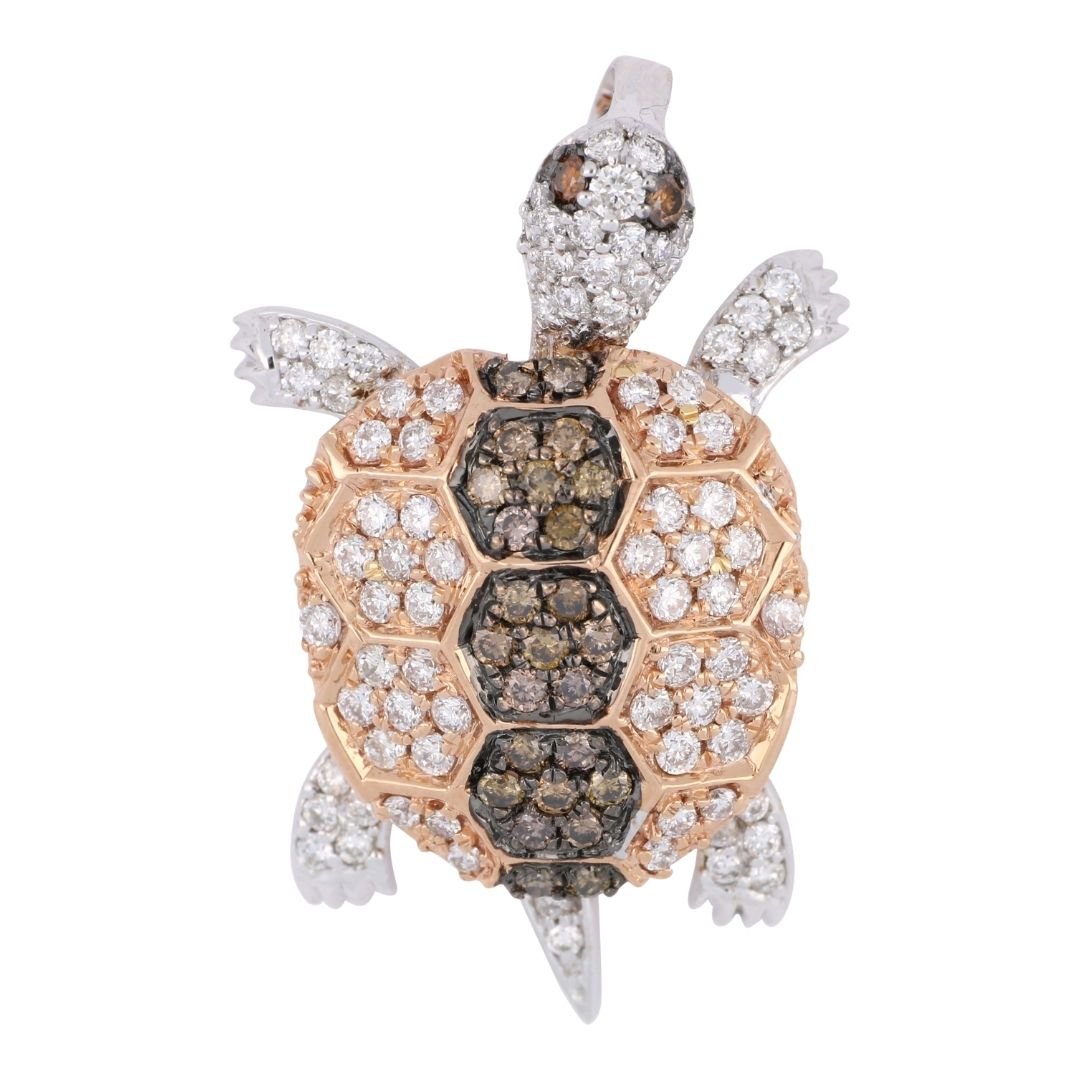 Buy Brown Diamond Pendant (Diamond 0.27 cts. White Diamond 0.67 cts.) at Kay's Fine Jewelry