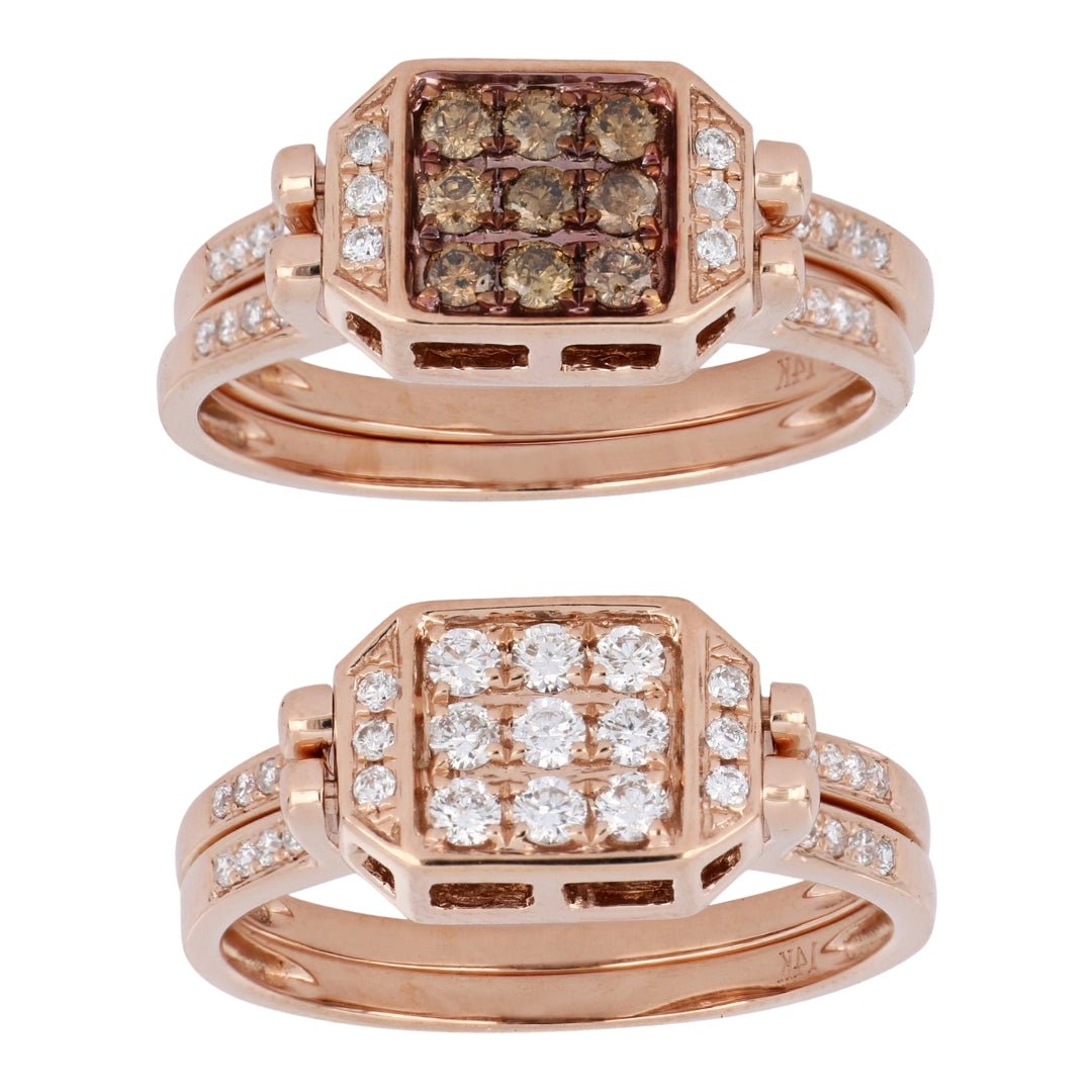 Buy Brown Diamond Ring (Brown Diamond 0.21 cts. White Diamond 0.33 cts.) at Kay's Fine Jewelry