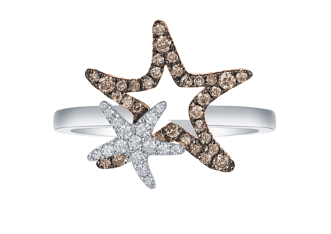 Buy Brown Diamond Ring (Brown Diamond 0.23 cts. White Diamond 0.08 cts.) at Kay's Fine Jewelry