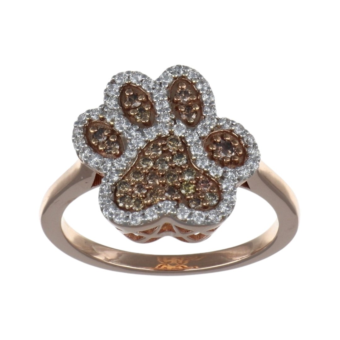 Buy Brown Diamond Ring (Brown Diamond 0.27 cts. White Diamond 0.28 cts. ) at Kay's Fine Jewelry