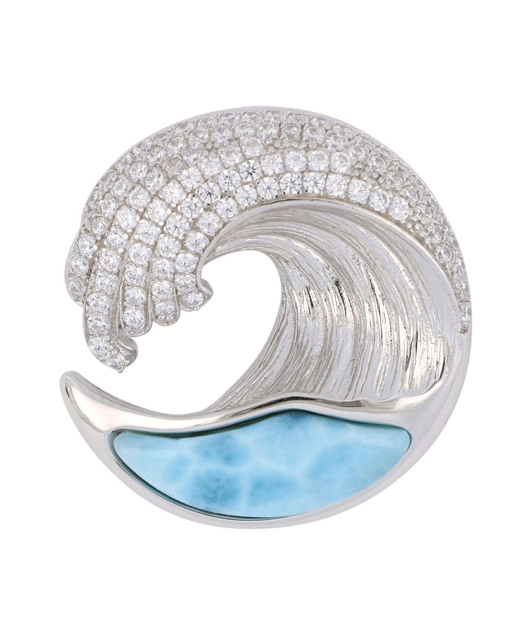 Caribbean Wave Larimar Pendant Not Net
