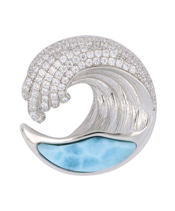 Caribbean Wave Larimar Pendant Not Net