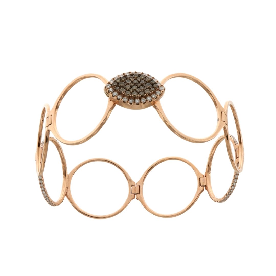 Buy Convertible Brown Diamond Ring to Bangle in Rose Gold at Kay's Fine Jewelry