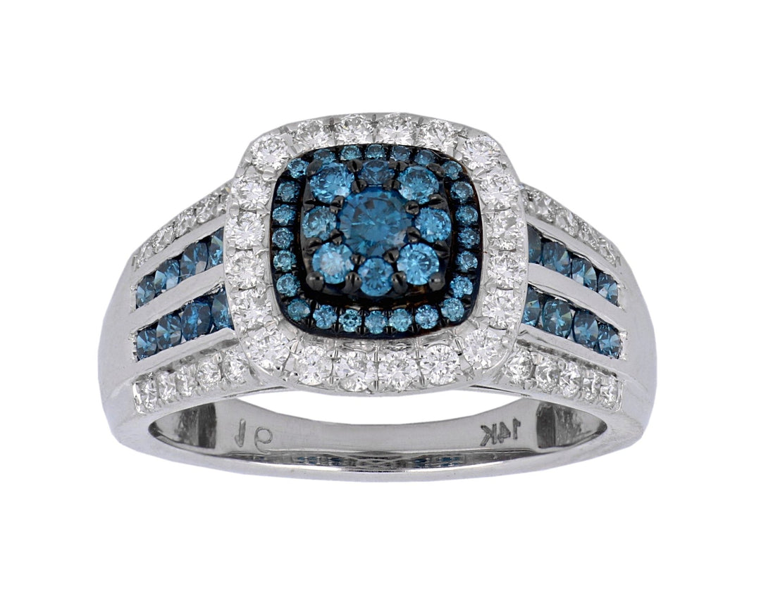Buy Custom 30th Anniversary Blue and White Diamond Ring at Kay's Fine Jewelry
