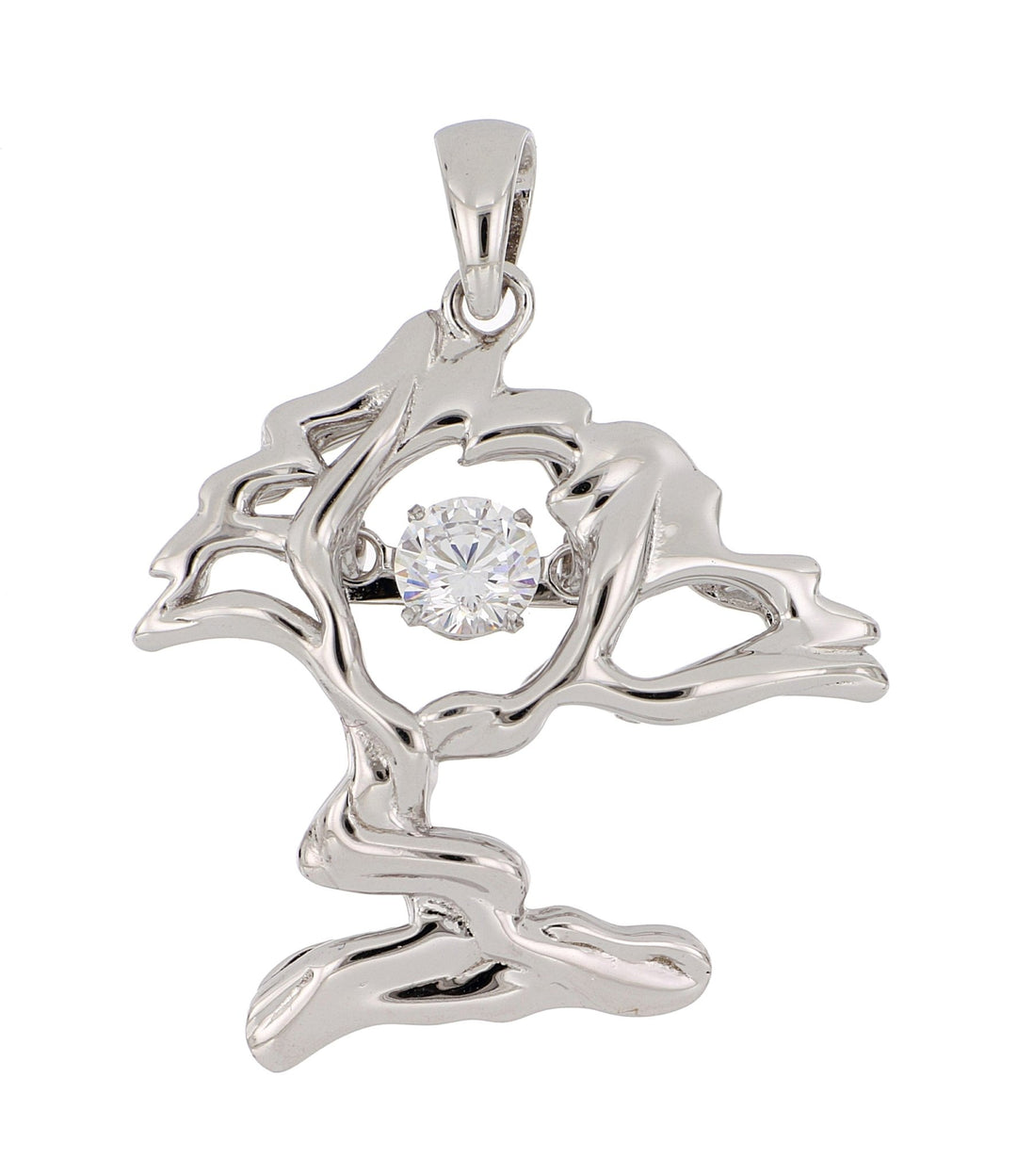 Buy Dancing Divi Tree Pendant (Cubic Zirconia 0.49 cts.) at Kay&