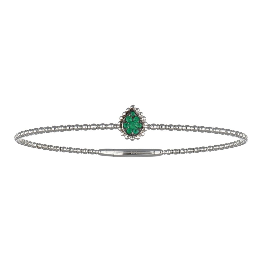 Emerald Bangle (Emerald 0.16 cts.) Not Net