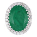 Emerald Pendant (Emerald 1.15 cts. White Diamond 0.07 cts.) Not Net