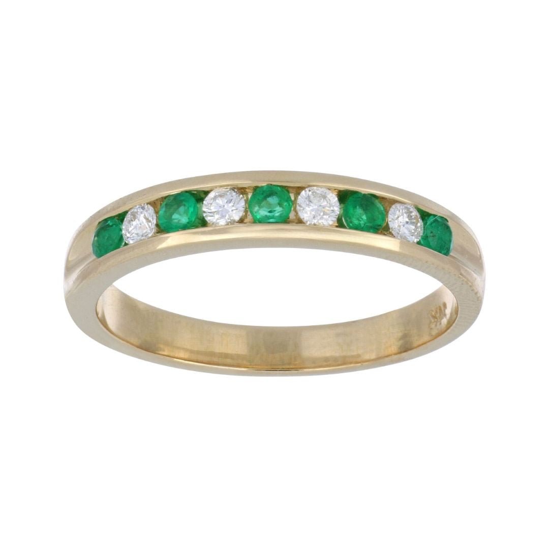 Buy Emerald Ring (Emerald 0.2 cts. White Diamond 0.14 cts.) at Kay's Fine Jewelry