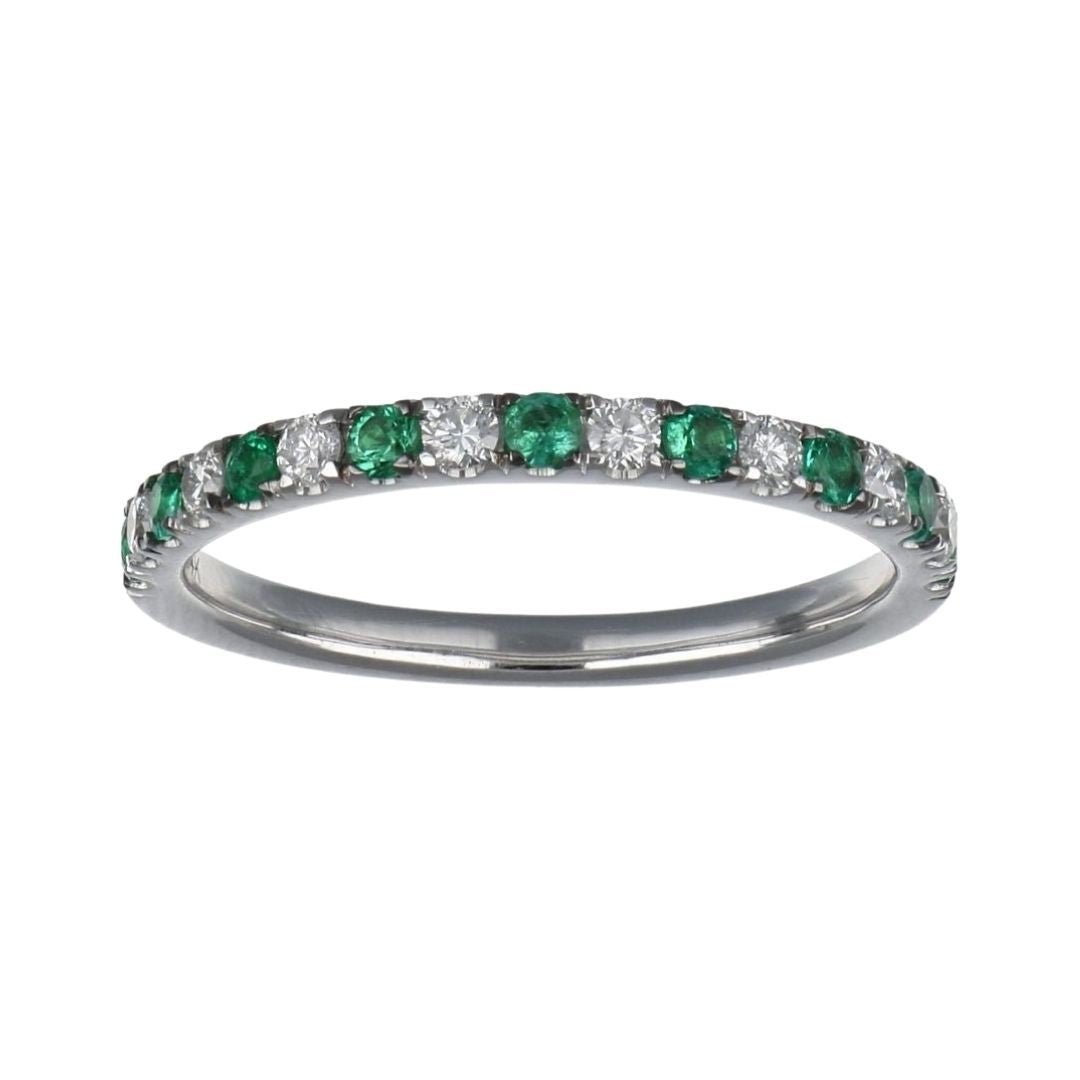 Buy Emerald Ring (Emerald 0.24 cts. White Diamond 0.21 cts.) at Kay's Fine Jewelry