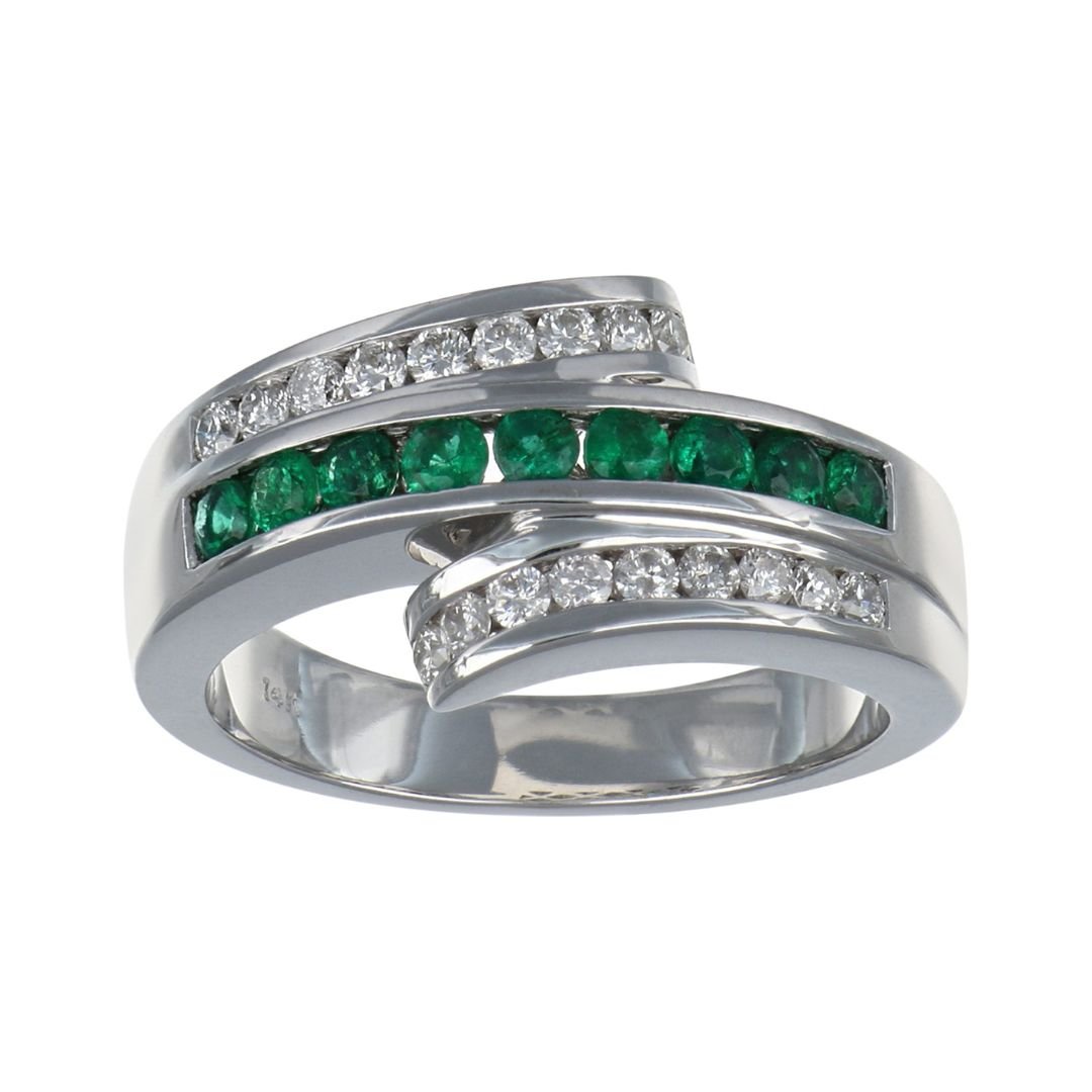Buy Emerald Ring (Emerald 0.36 cts. White Diamond 0.27 cts.) at Kay's Fine Jewelry
