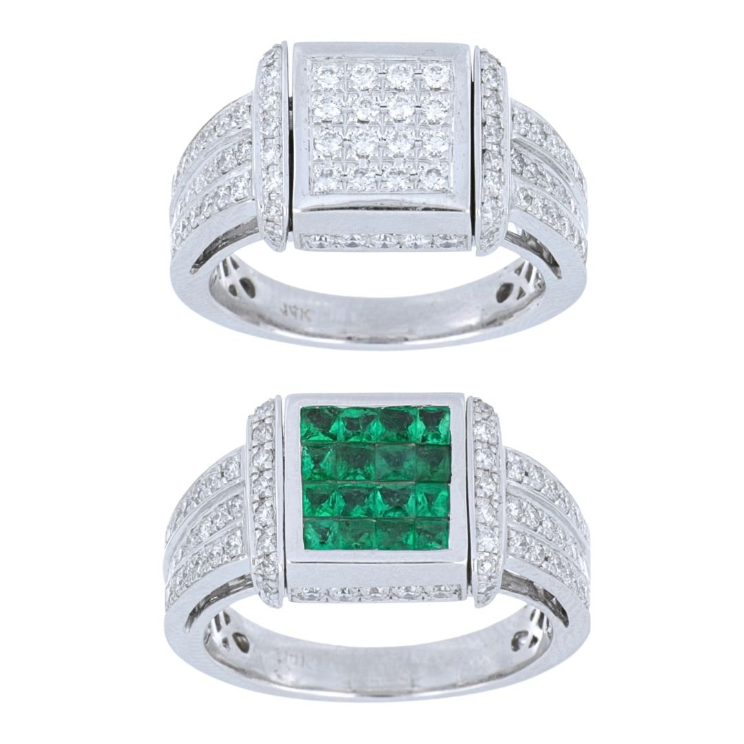 Buy Emerald Ring (Emerald 0.88 cts. White Diamond 0.76 cts) at Kay's Fine Jewelry