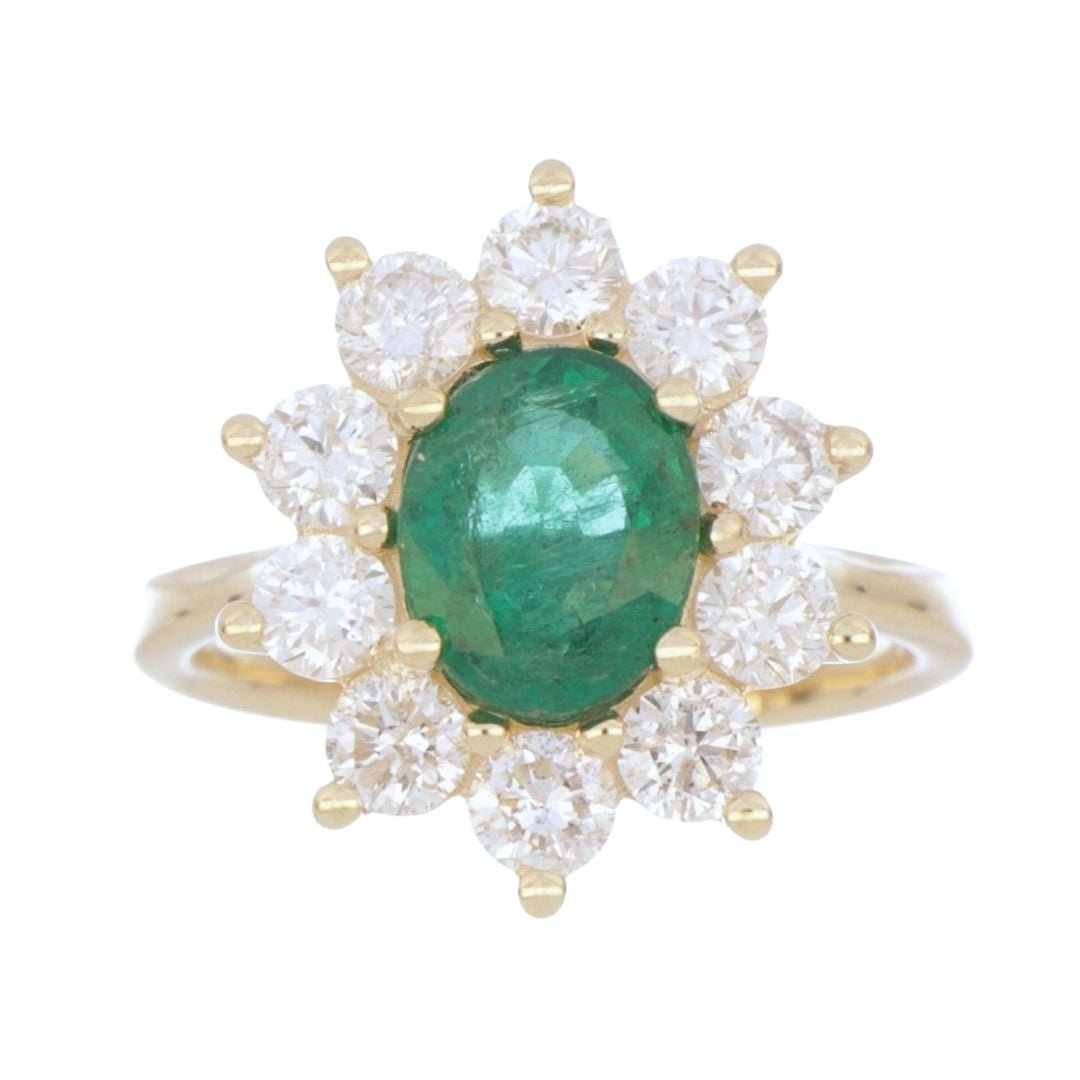 Buy Emerald Ring (Emerald 1.84 cts. White Diamond 1.55 cts.) at Kay's Fine Jewelry