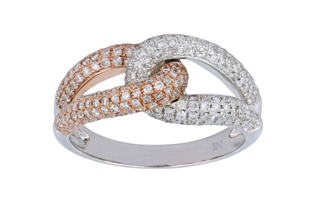 White Diamond Ladies Ring (White Diamond 0.93 cts)