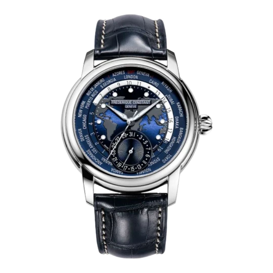 Buy FREDERIQUE CONSTANT Men's Watch (Classic Worldtimer) at Kay's Fine Jewelry