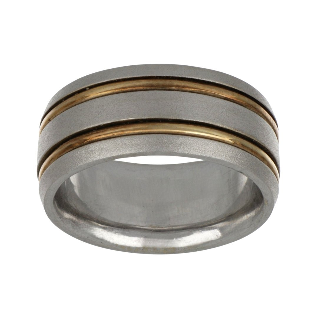 Gold Men's Ring Not Net