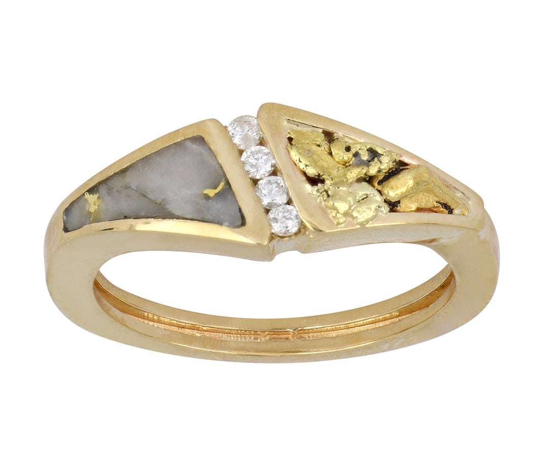 Buy Gold Quartrz Ladies Ring (White Diamond 0.07 cts.) at Kay's Fine Jewelry