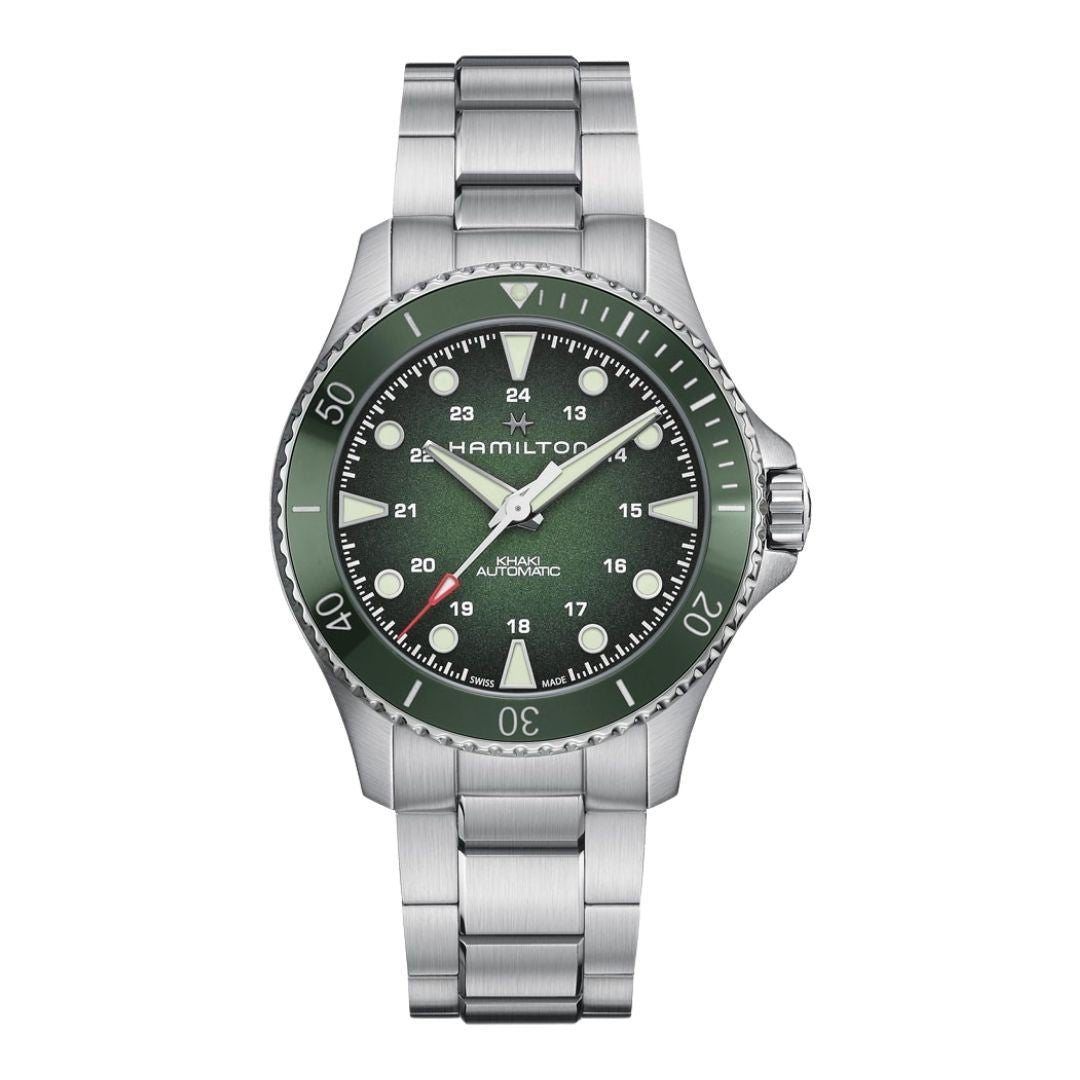 Buy HAMILTON Khaki Navy Scuba Green 43mm at Kay's Fine Jewelry