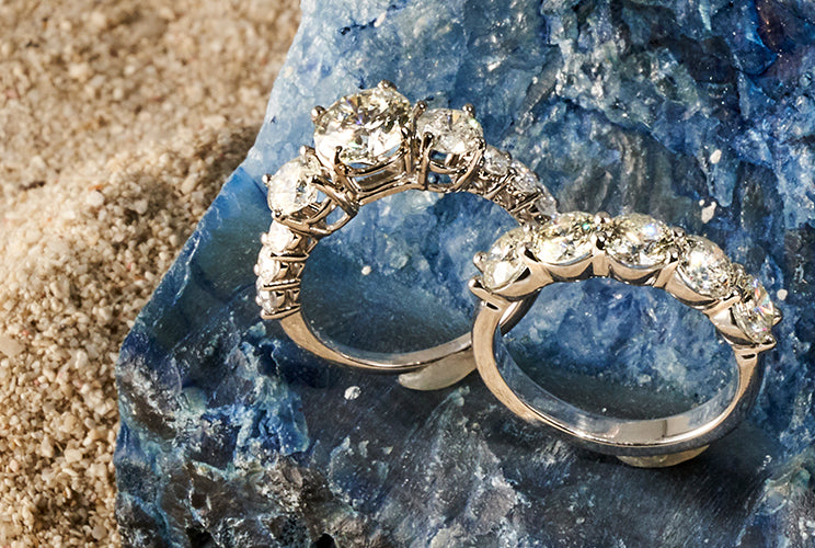 Kay jewelers 14k gold .diamond engagement ring set with extra band. | eBay